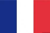 Osculati 35.456.02 - Флаг Франции гостевой 30x45 см 