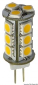 Osculati 14.441.12 - Светодиодная лампочка SMD с цоколем G4 для точечных светильников 12/24 V G4 2.4 W 161 lm