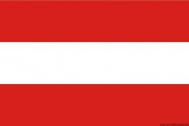 Osculati 35.455.05 - Флаг Австрии гостевой 70x100 см 