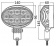 Osculati 13.321.03 - Ориентируемый светодиодный прожектор HD 8x3 Вт для навигационной дуги 10/30 В 