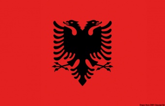 Osculati 35.474.01 - Флаг Албания 20x30 см 